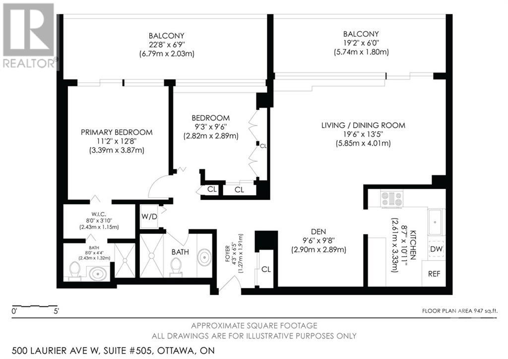 500 Laurier Avenue W Unit#505, Ottawa, Ontario  K1R 5E1 - Photo 30 - 1357437
